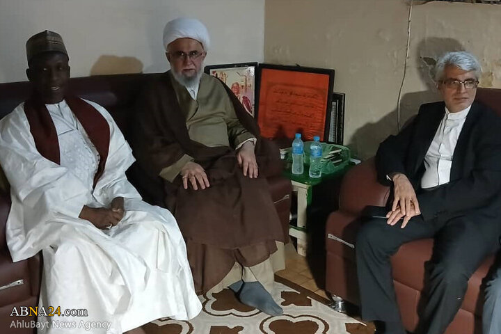 آیت اللہ رمضانی کی سلسلۂ تیجانیہ کے خلیفہ سے ملاقات