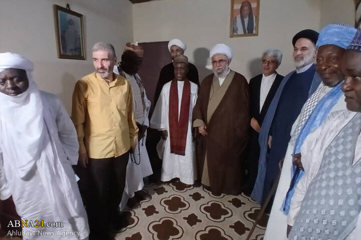 آیت اللہ رمضانی کی سلسلۂ تیجانیہ کے خلیفہ سے ملاقات
