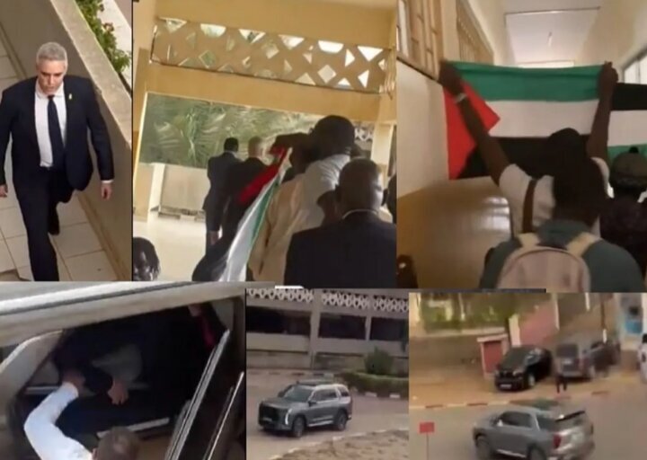 Israeli ambassador forced to leave Senegalese university amid pro-Palestinian protests