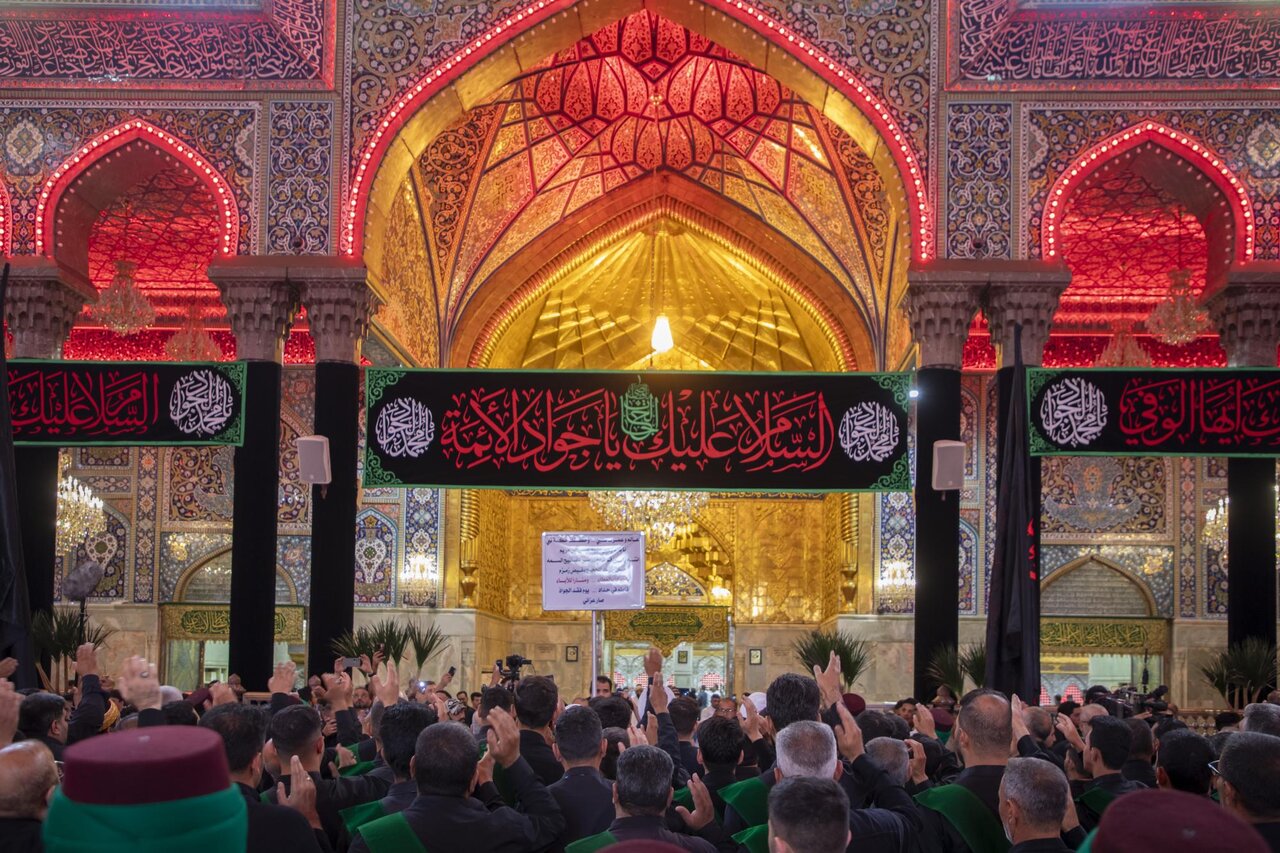 Servants of two holy shrines commemorates martyrdom of Imam al-Jawad in Karbala (+Photos)
