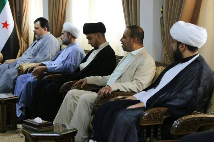 برای تحکیم وحدت و  هم‌زیستی | دیدار وزیر اوقاف سوریه با هیأتی از پیروان مذهب شیعه