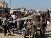 تقرير مصور / معاناة أهل غزة وسط دمار الحرب والجوع وارتفاع درجات الحرارة