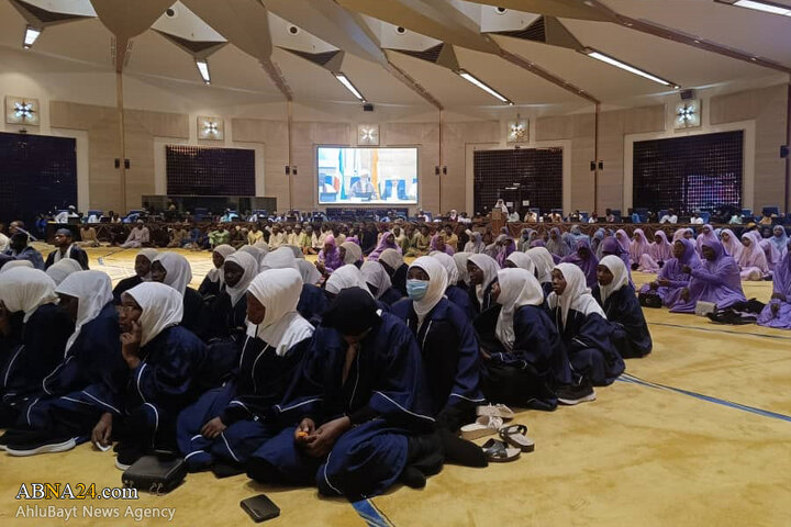 آيين فارغ‌التحصیلی دانشجویان جامعة المصطفي نیجر با حضور دبیرکل مجمع جهانی اهل‌بیت(ع)