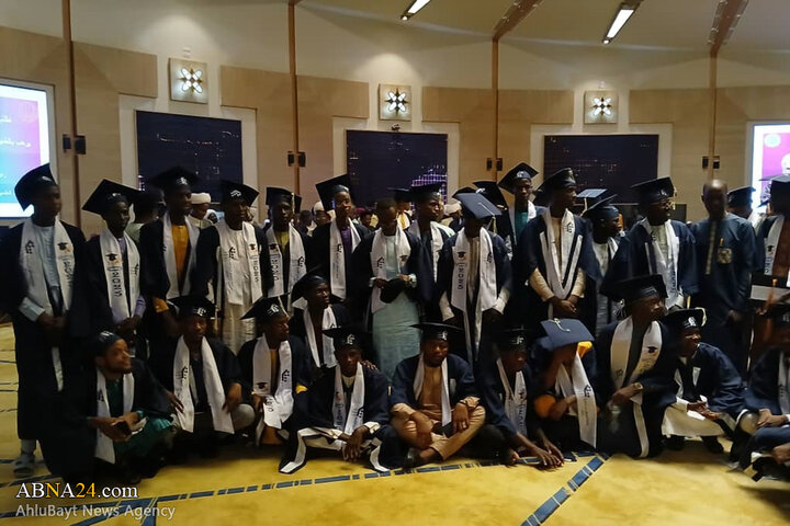 آيين فارغ‌التحصیلی دانشجویان جامعة المصطفي نیجر با حضور دبیرکل مجمع جهانی اهل‌بیت(ع)