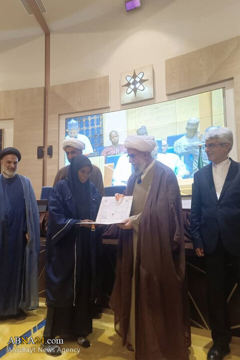 تقرير مصور/ الأمين العام للمجمع العالمي لأهل البيت (ع) يحضر في حفل تخرج طلاب جامعة المصطفى (ص) بالنيجر