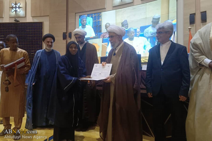 تقرير مصور/ الأمين العام للمجمع العالمي لأهل البيت (ع) يحضر في حفل تخرج طلاب جامعة المصطفى (ص) بالنيجر