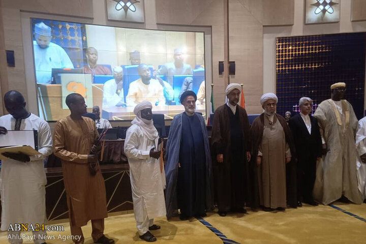 تقرير مصور/ الأمين العام للمجمع العالمي لأهل البيت (ع) يحضر في حفل تخرج طلاب جامعة المصطفى (ص) بالنيجر
