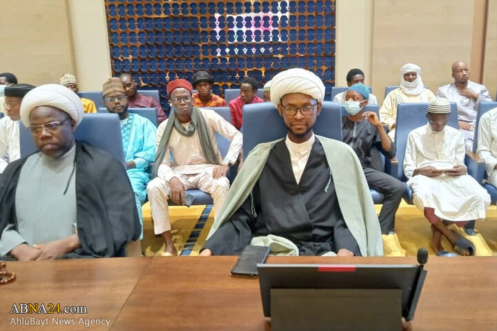 تقرير مصور/ حضور آية الله رمضاني في مؤتمرٌ واسع  للمبلغين وخريجي الجامعات الإسلامية في النيجر