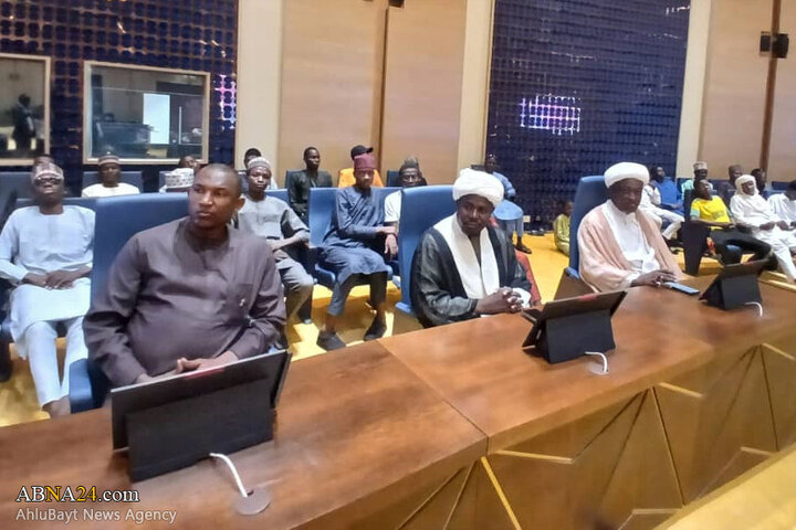 تقرير مصور/ حضور آية الله رمضاني في مؤتمرٌ واسع  للمبلغين وخريجي الجامعات الإسلامية في النيجر