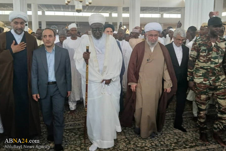 تقرير مصور/ الأمين العام للمجمع العالمي لأهل البيت (ع) يشارك في صلاة الجمعة بمدينة كيوتا بالنيجر