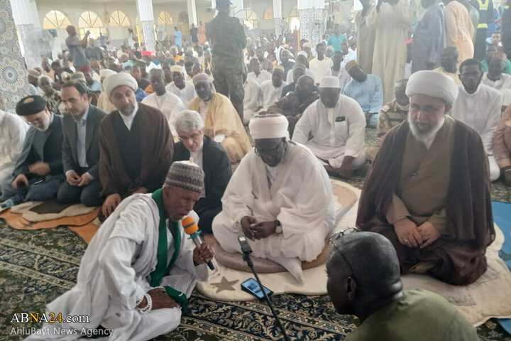 Photos: Secretary General of AhlulBayt World Assembly attends Friday prayers in "Kiota", Niger