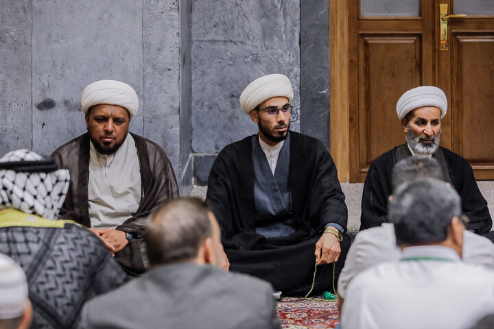 تقرير مصور/ أصحاب مواكب سامراء يتشرفون بزيارة الإمام الرضا (ع) في مدينة مشهد