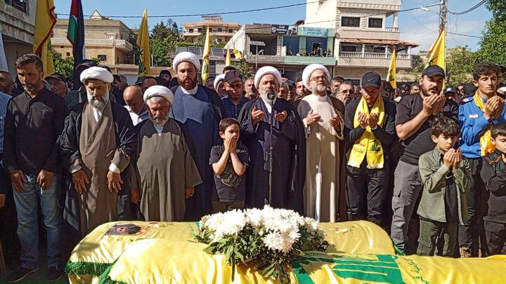 حزب الله وجماهير المقاومة يشيّعون الشّهيد نبيل بلاغي في ياطر جنوب لبنان