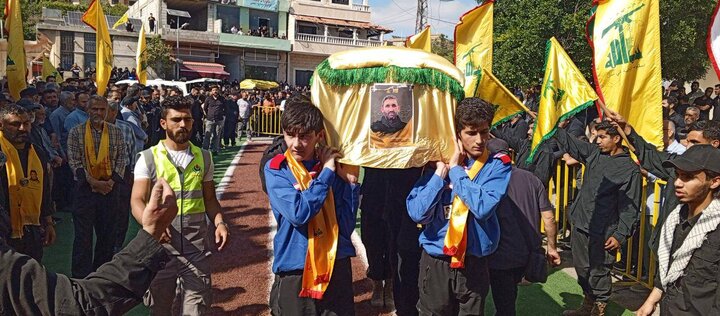 حزب الله وجماهير المقاومة يشيّعون الشّهيد نبيل بلاغي في ياطر جنوب لبنان