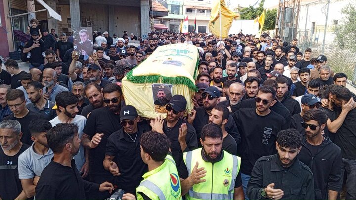 حزب الله وجماهير المقاومة يشيّعون الشّهيد نبيل بلاغي في ياطر جنوب لبنان