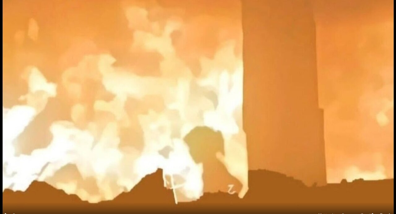 Video | Fələstinli qızın faşist yəhudilərinin yaratdığı alovdan xilas edildiyi an