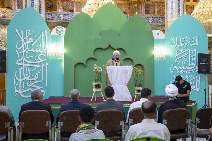 إحياء ذكرى زواج النورين في مزار السيدة شريفة