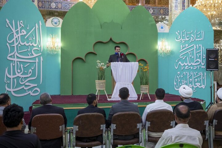 إحياء ذكرى زواج النورين في مزار السيدة شريفة