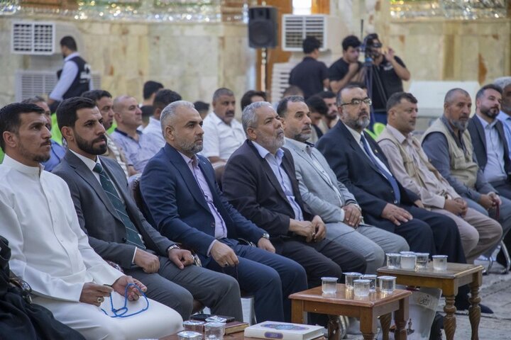 إحياء ذكرى زواج النورين في مزار السيدة شريفة