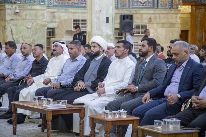 إحياء ذكرى زواج النورين في مزار السيدة شريفة