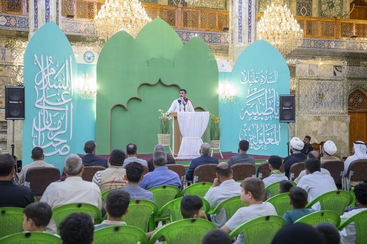 إحياء ذكرى زواج النورين في مزار السيدة شريفة