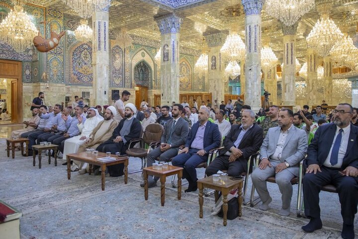 إحياء ذكرى زواج النورين في مزار السيدة شريفة