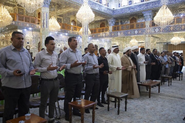 إحياء ذكرى زواج النورين في مزار السيدة شريفة