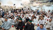 تقرير مصور / بمناسبة زواج النورين (ع).. العتبة الحسينية تقيم احتفالا مركزيا في الصحن الحسيني