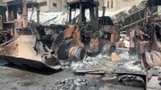 Ən yaxşı buldozer yəhudi faşistlərinin darmadağın edilən buldozeridir \ Qəssam Briqadası sionistləri belə məhv edir \ VİDEO