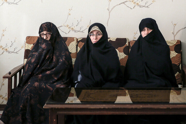 Photos: Custodian of Astan Quds Razavi meets with martyrs families