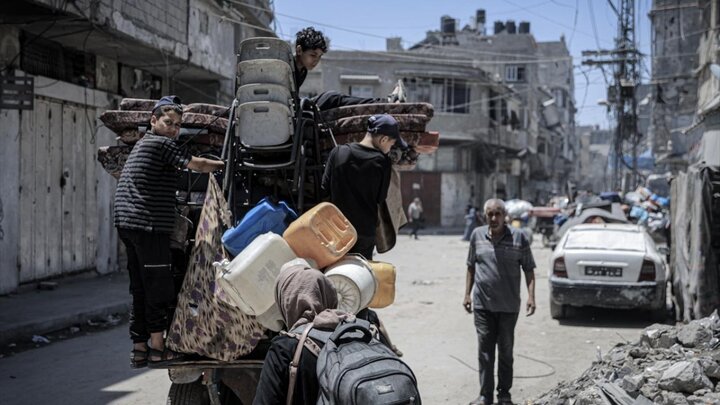 مهاجرت فلسطینی‌ها از اردوگاه آوارگان جبالیا
