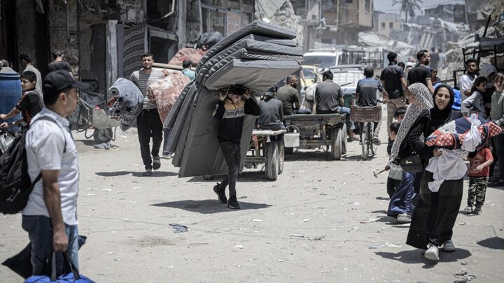مهاجرت فلسطینی‌ها از اردوگاه آوارگان جبالیا