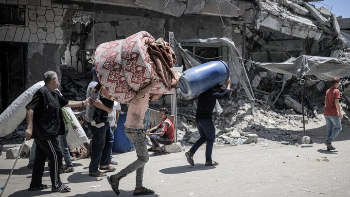 مهاجرت فلسطینی‌ها از اردوگاه آوارگان جبالیا