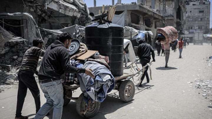 مهاجرت فلسطینی‌ها از اردوگاه آوارگان جبالیا