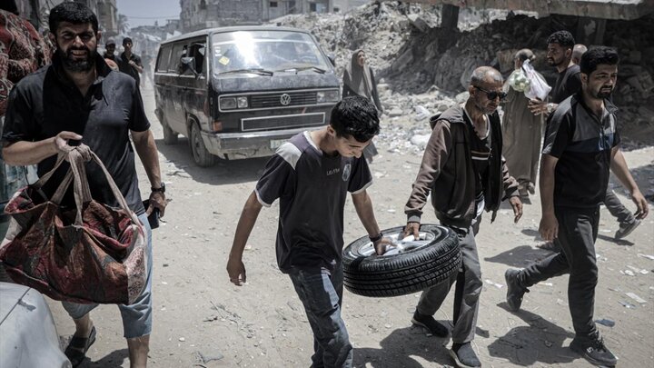 مهاجرت فلسطینی‌ها از اردوگاه آوارگان جبالیا