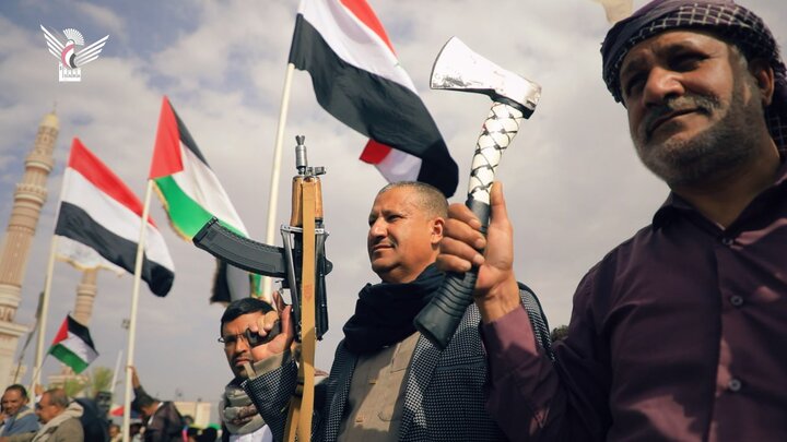 تقرير مصور/ مسيرة مليونية بالعاصمة صنعاء نصرة للمسجد الأقصى والشعب الفلسطيني