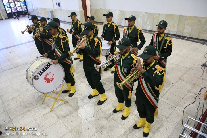 گزارش تصویری | آیین بدرقه کاروان دو امدادی «عاشقان حسینی، زائران خمینی»