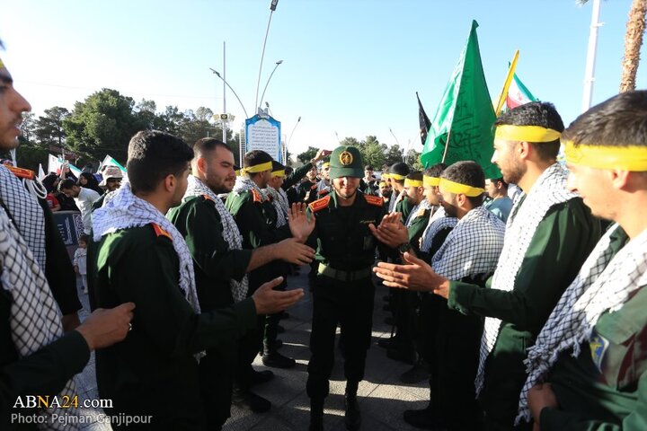 گزارش تصویری | آیین بدرقه کاروان دو امدادی «عاشقان حسینی، زائران خمینی»