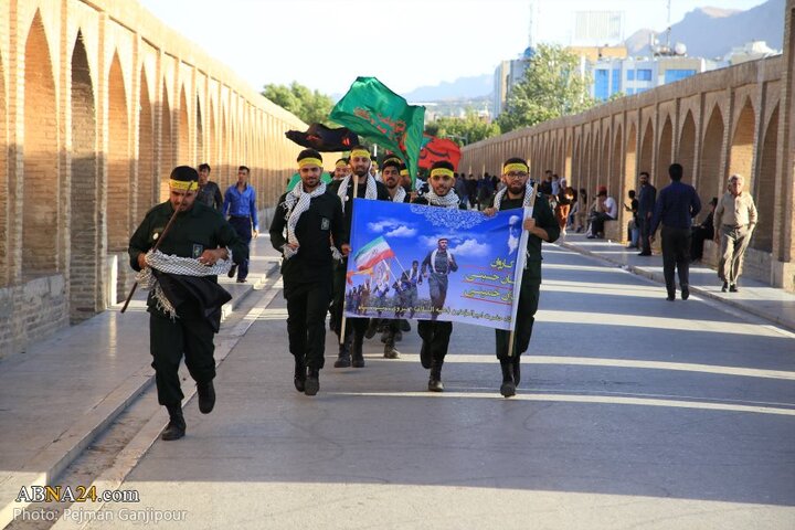 گزارش تصویری | آیین بدرقه کاروان دو امدادی «عاشقان حسینی، زائران خمینی»