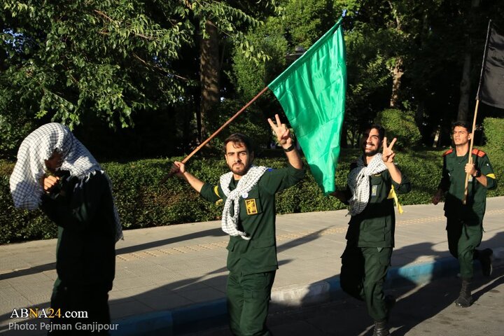 گزارش تصویری | آیین بدرقه کاروان دو امدادی «عاشقان حسینی، زائران خمینی»