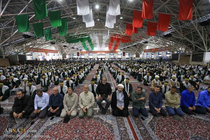 گزارش تصویری | آیین بدرقه کاروان دو امدادی «عاشقان حسینی، زائران خمینی»