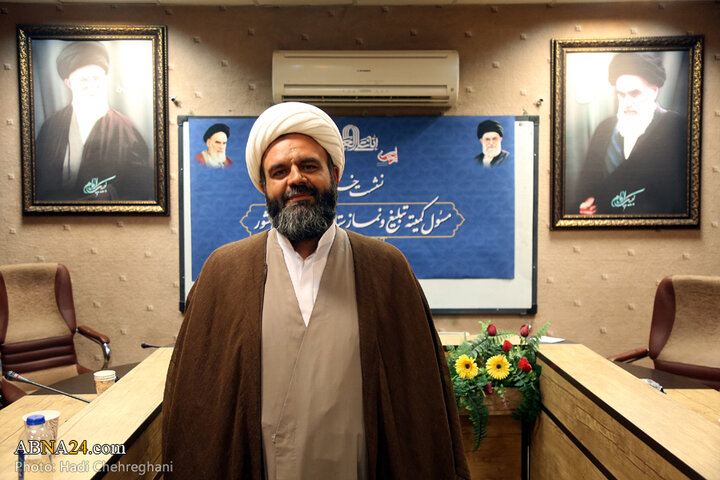 نشست خبری مسئول کمیته تبلیغ و نماز ستاد مرکزی اربعین در شهر قم