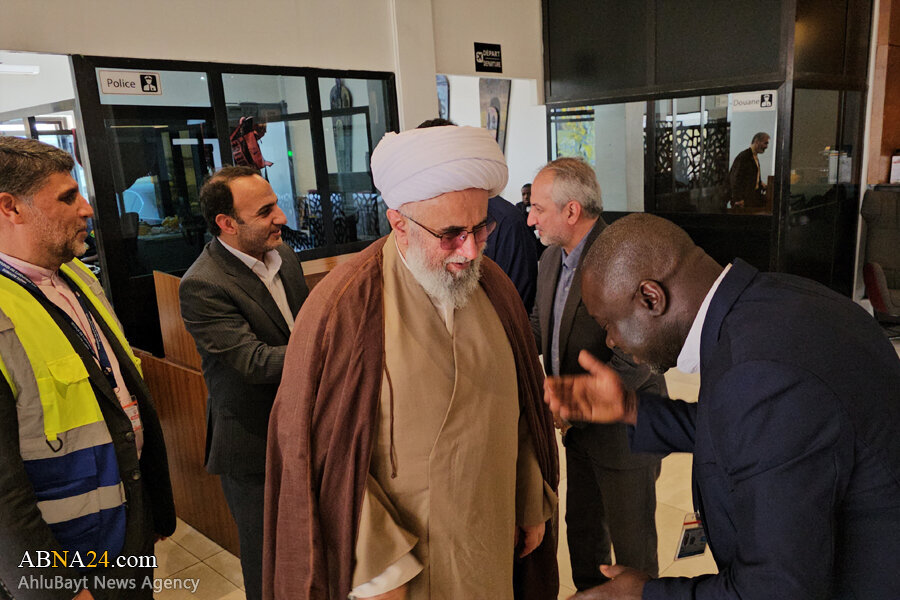 Ayatollah Ramazani arrives in Senegal (+Photos)