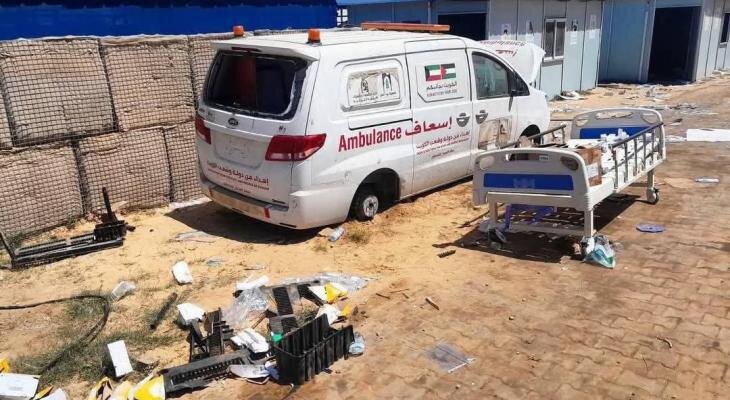 Gaza health ministry condemns Israeli attack on American field hospital