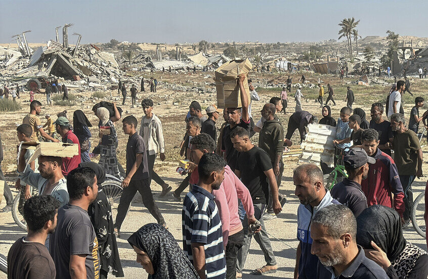 "اليونيسيف": نظام توزيع المساعدات في غزة "فوضوي" ويعرض حياة المدنيين للخطر