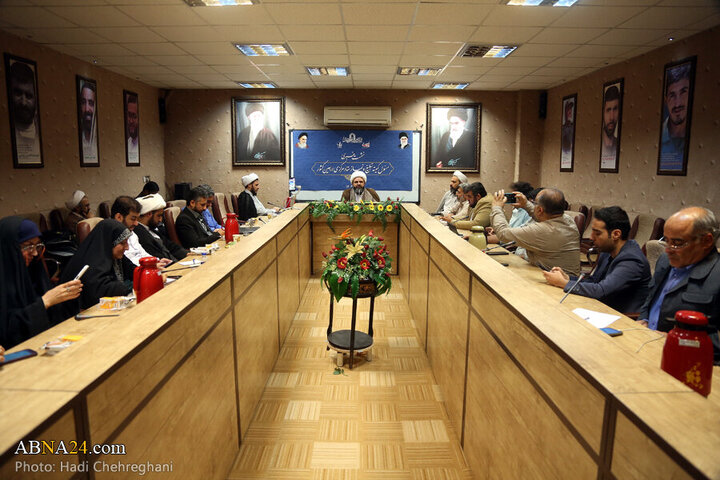 Photos: Press conference of head of Arbaeen Central Headquarters' Propaganda and Prayer Committee in Qom