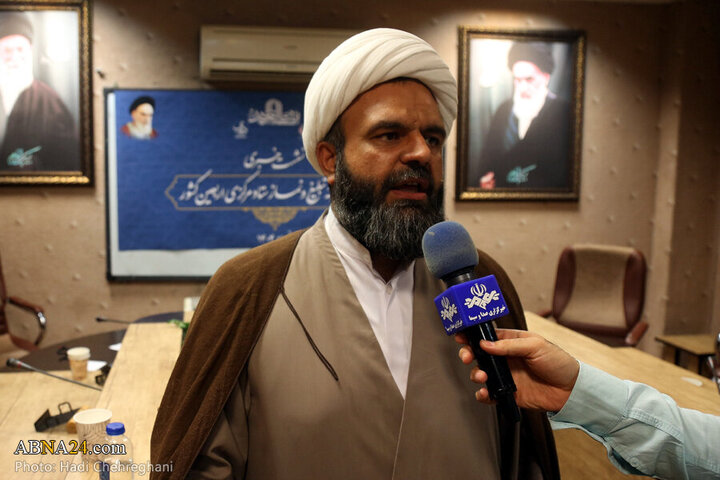 Photos: Press conference of head of Arbaeen Central Headquarters' Propaganda and Prayer Committee in Qom