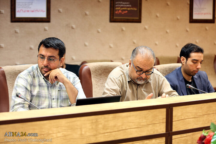 Photos: Press conference of head of Arbaeen Central Headquarters' Propaganda and Prayer Committee in Qom