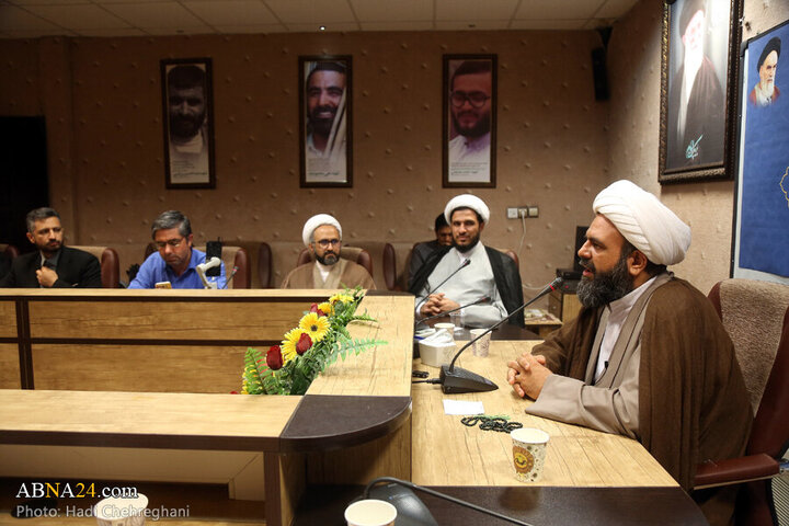 Photos: Press conference of head of Arbaeen Central Headquarters' Propaganda and Prayer Committee in Qom