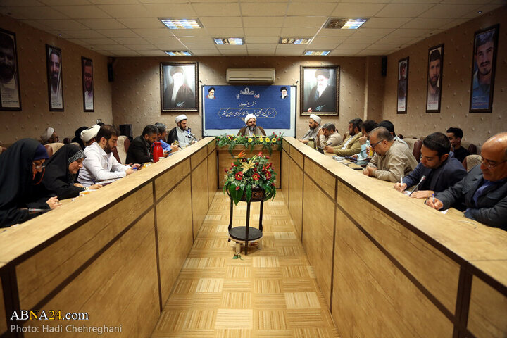 Photos: Press conference of head of Arbaeen Central Headquarters' Propaganda and Prayer Committee in Qom